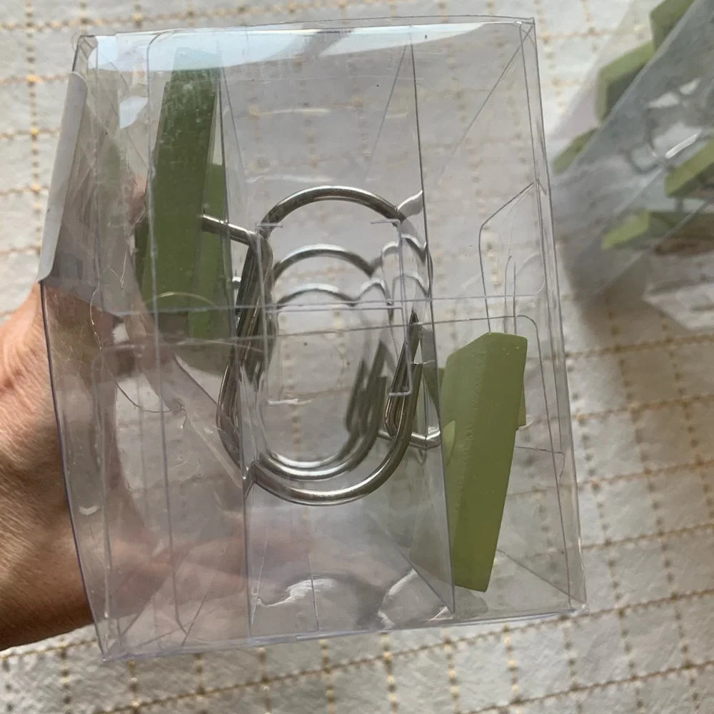 Decorative “House” Shower Curtain Hooks 12 Total